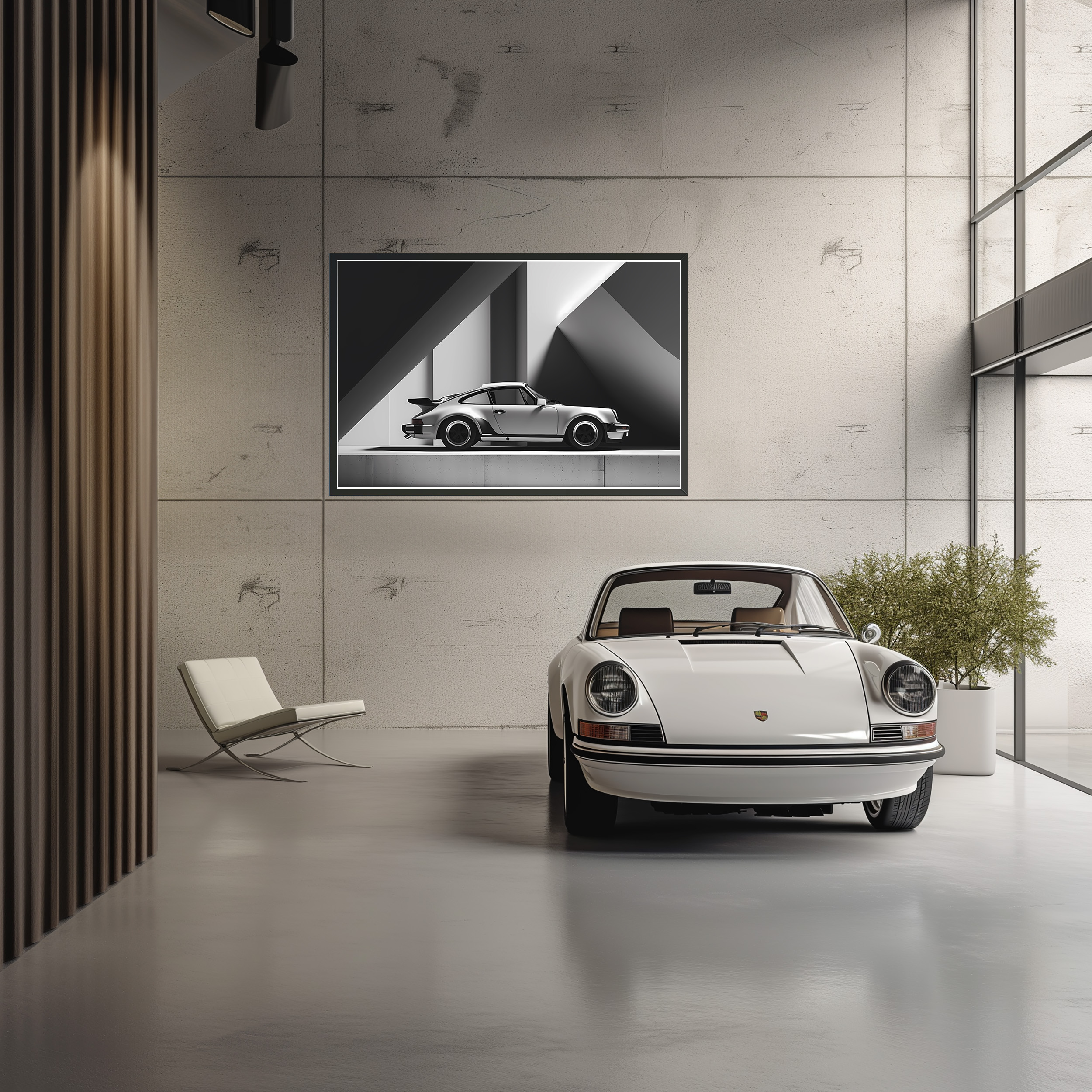 930 Turbo B&W - Image 6