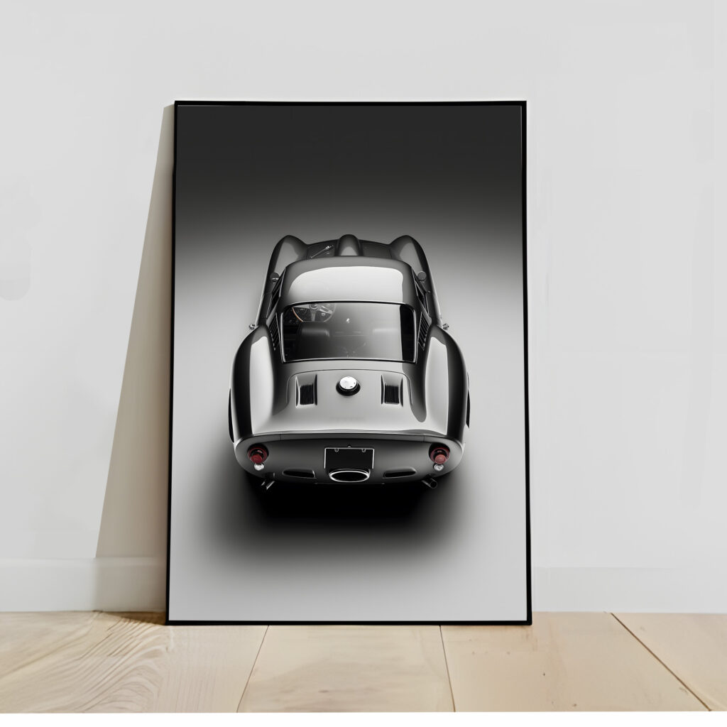 Classic Italian Sportscar rear